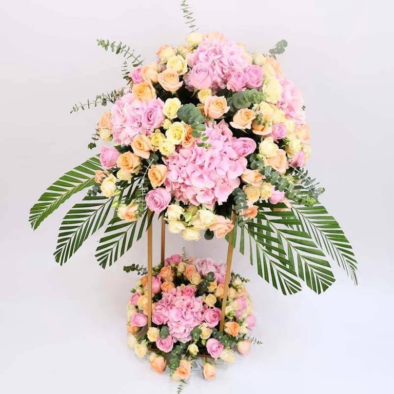 Pastel Blossom Flower Stand Large - Image 4