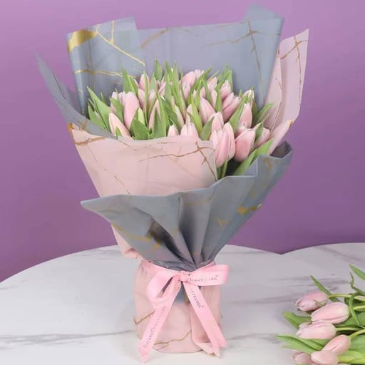 Pink Beauty 51 Tulips