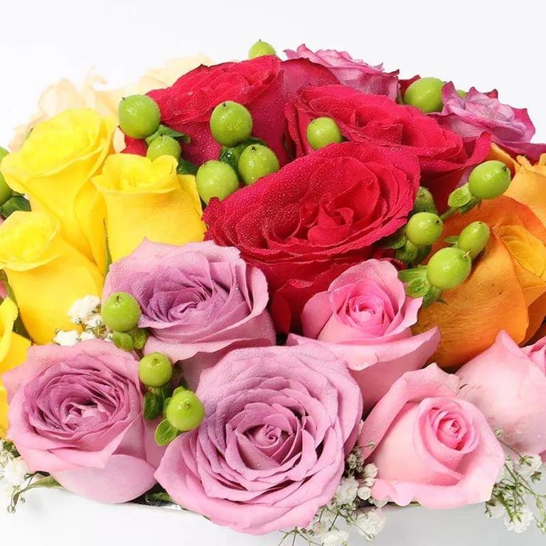 Vibrant 21 Roses - Image 3