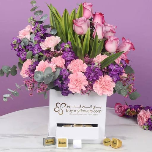 Alluring Flowers and Chocolates