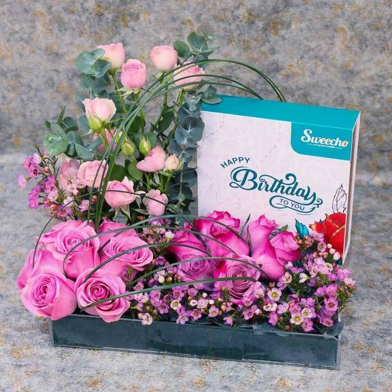 Surprise Flowers and Birthday Chocolates - Image 2