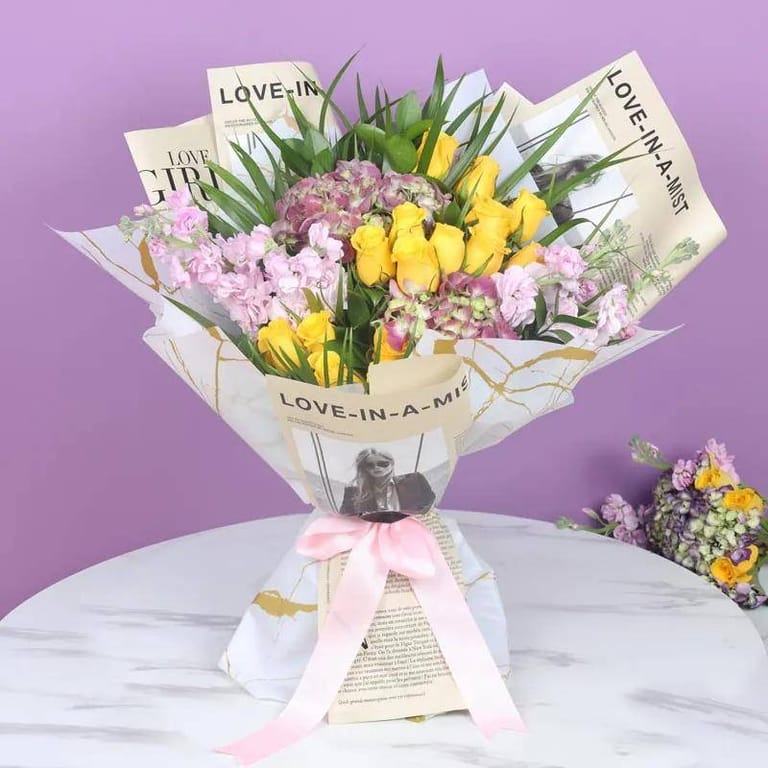 Bright Side Mix Flower Bouquet Bright Si - Image 4