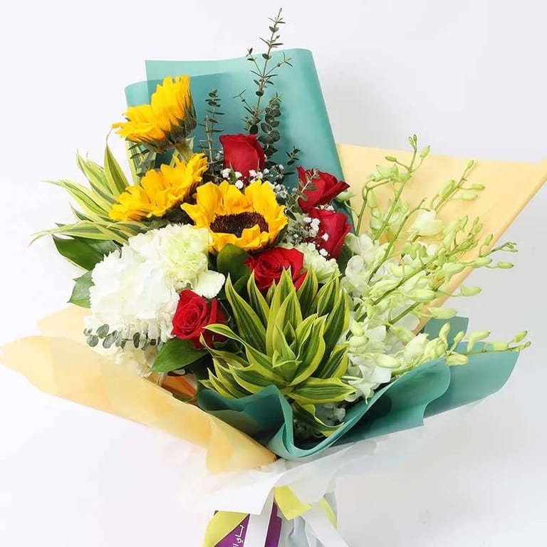 Floral Blessings Green - Image 1