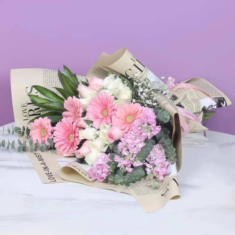 Pastel Gesture Flower - Image 2