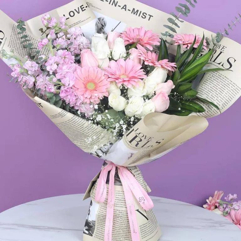 Pastel Gesture Flower - Image 3