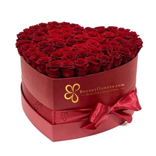 Heart to Heart Red Roses
