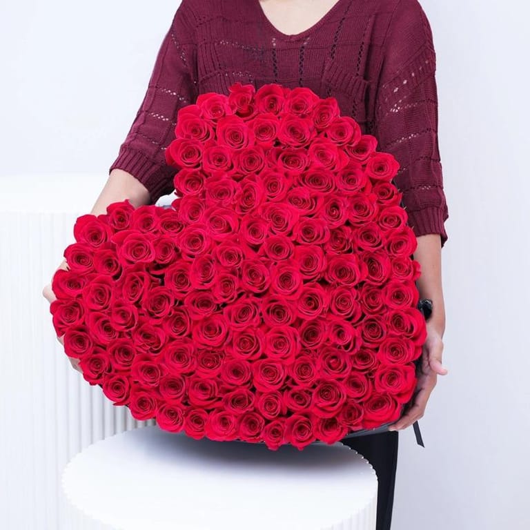 My Big Heart Red Roses Box My Big Heart - Image 2