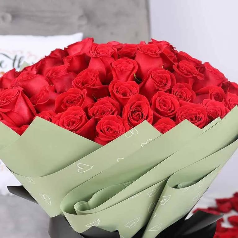 With Love 75 Red Roses - Image 2