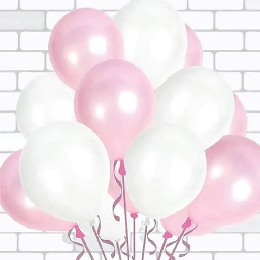 Pink and White