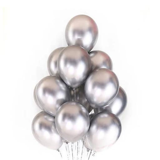 Silver Chrome Balloons