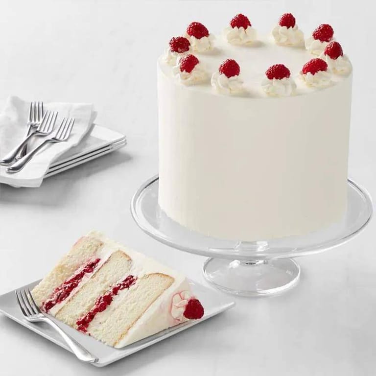Raspberry Vanilla Cake - Image 1
