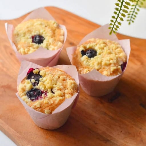 Blue-Berry Muffins - 6 pieces