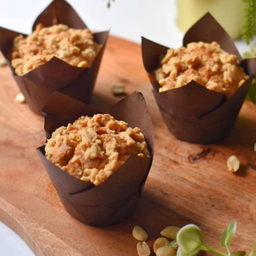 Walnut-Muffins - 6 pieces