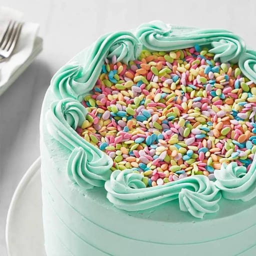 Confetti Vanilla Cake