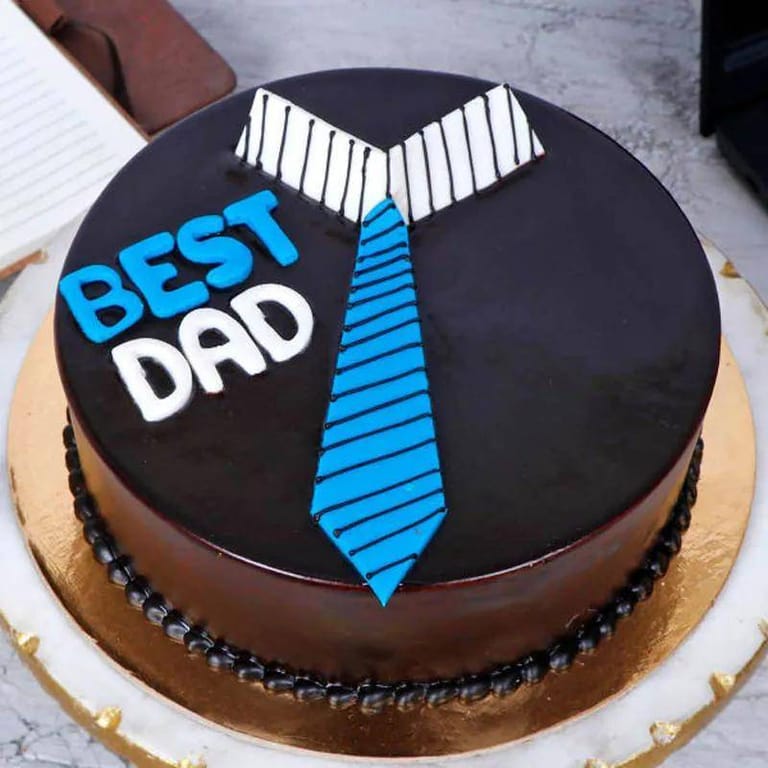 Best Dad Chocolate Cake - Image 1