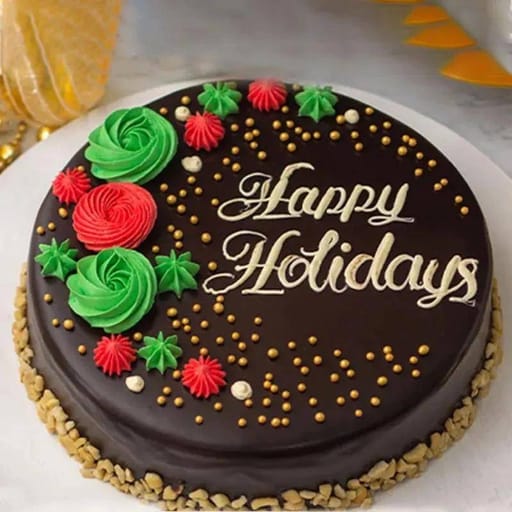 Christmas Chocolate Cake