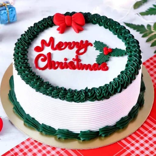 Christmas Vanilla Cake