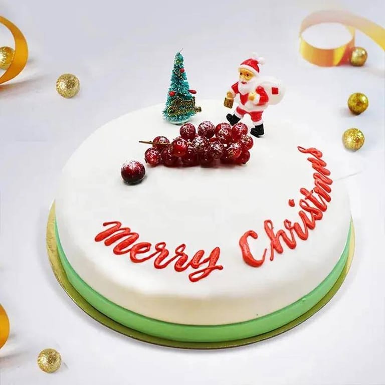 Merry Christmas Cake - Image 1