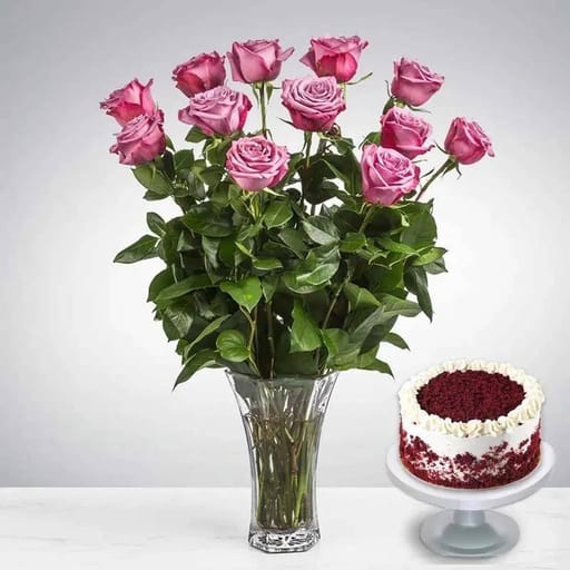 Purple Roses and Red Velvet