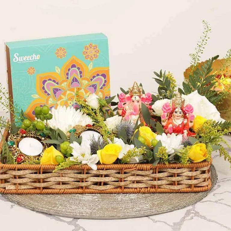 Diwali Wishes Floral - Image 3