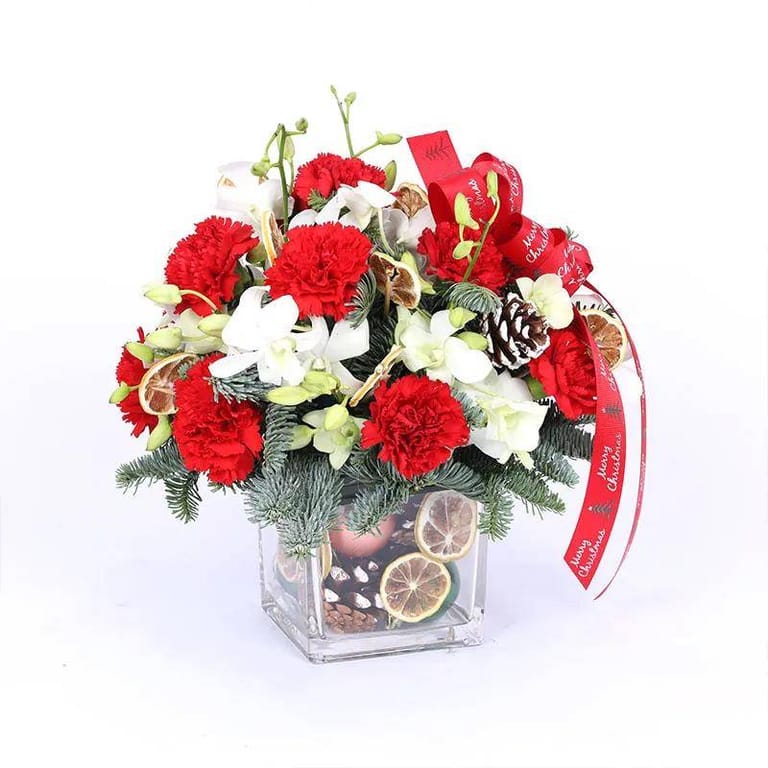 Christmas Flower Arrangement - Image 3