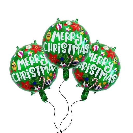 Merry Christmas Balloons