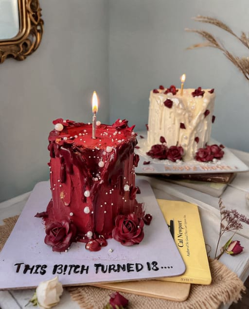 Candle Theme Cake