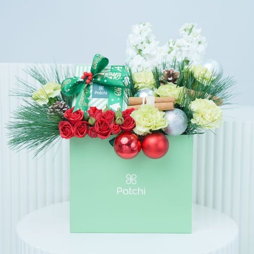 Christmas Wishes Flower Patchi
