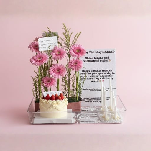 Pink love & Candles