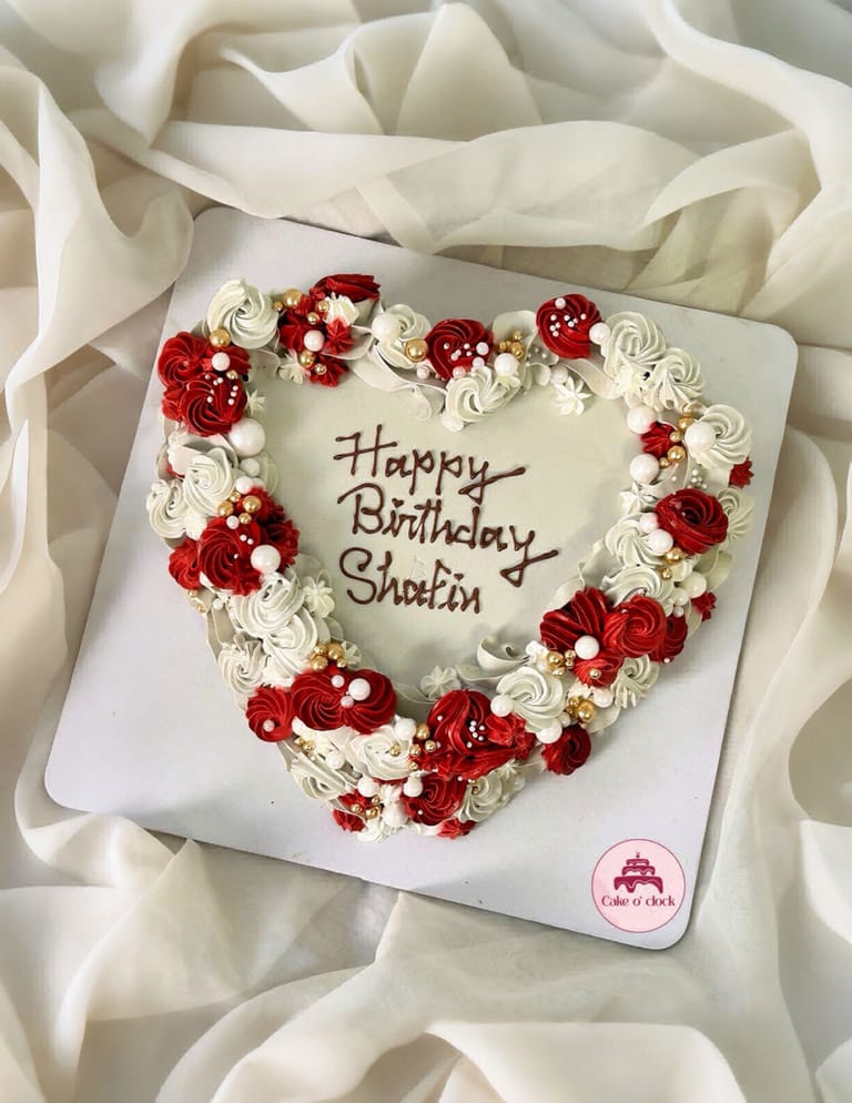 Heart Shaped Cake - Image 1