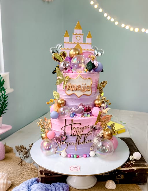 Princess Theme Cake 