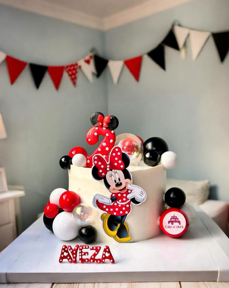 Mickey Mouse Theme Cake - Image 1