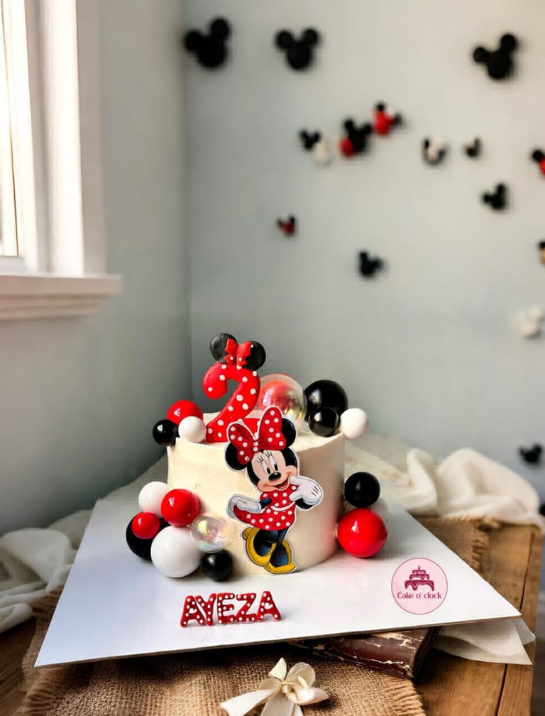 Mickey Mouse Theme Cake - Image 2