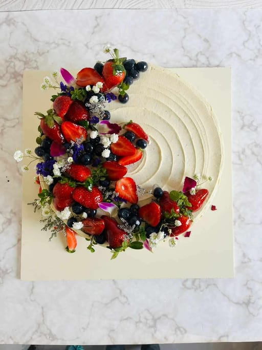 Fruit Cream Cake