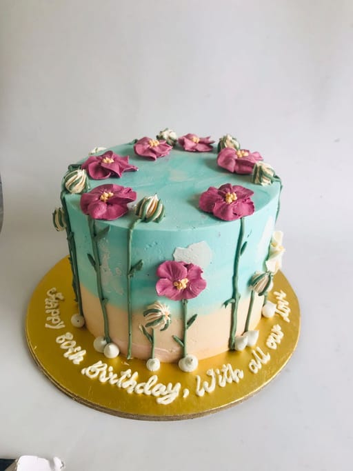 Pastel Meadow Drip