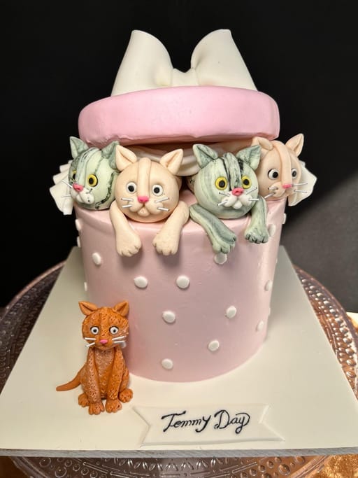 Kitten Box Cake 1.5kg