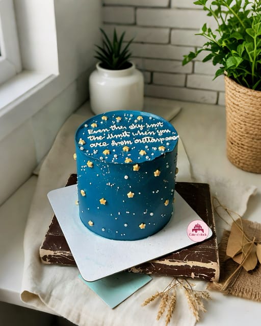 Starry Theme Cake