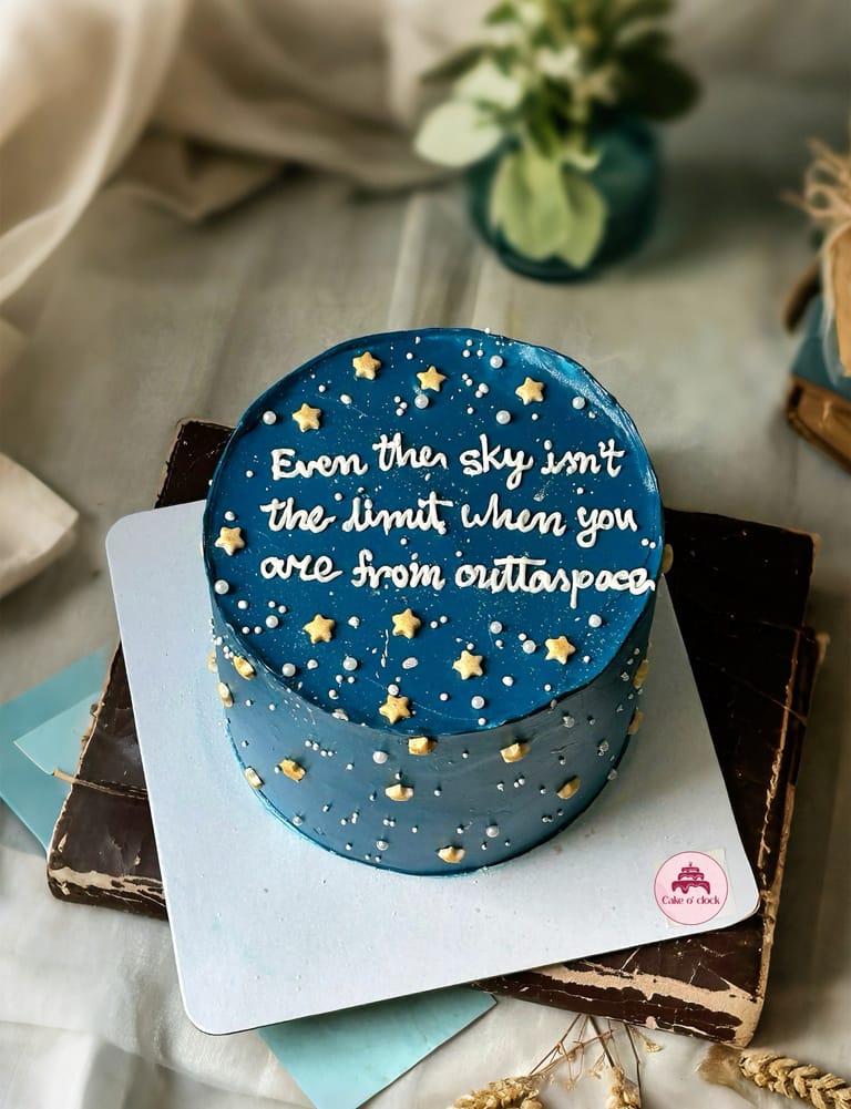 Starry Theme Cake - Image 2