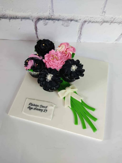 6pcs Cupcakes Bouquet
