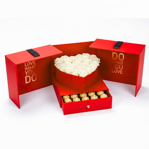 Luxury Red Drawer Box