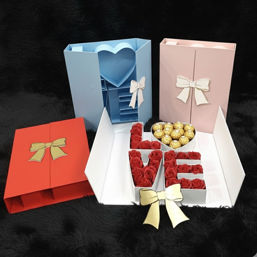 Luxury White Double-Door Rose & Ferrero