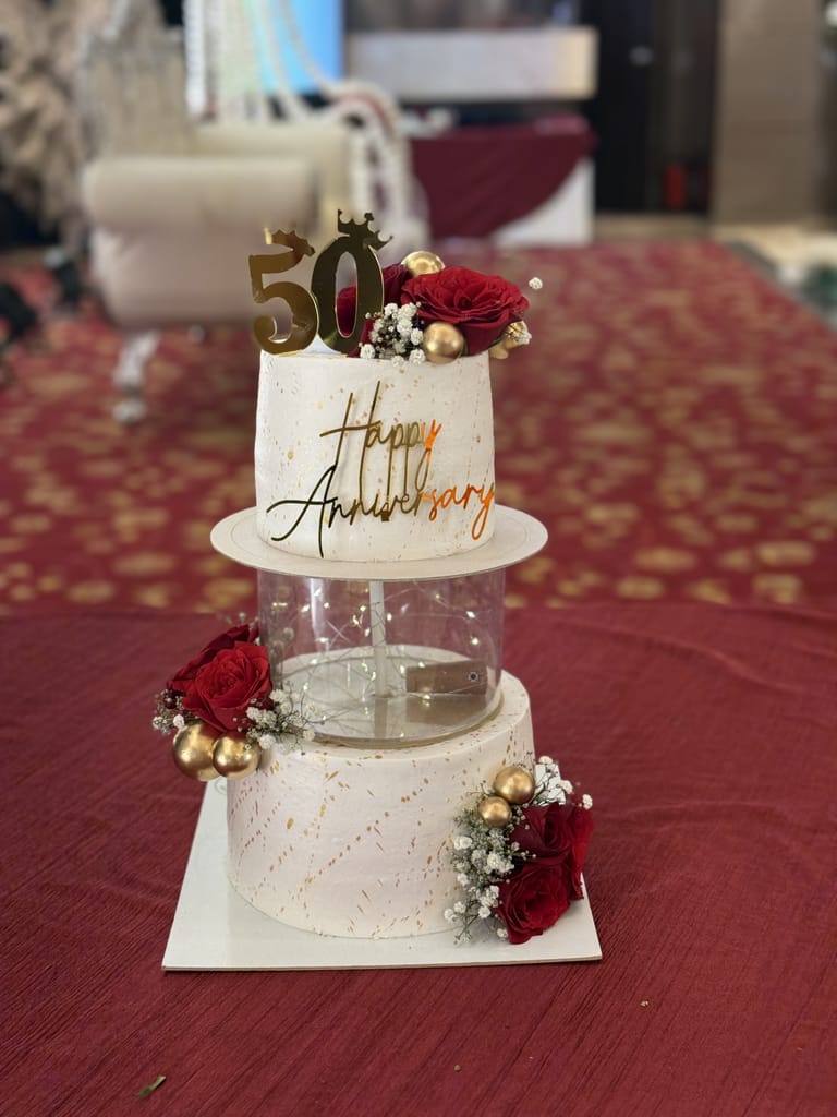 50th Anniversary Cake
