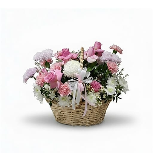 Baby Girl Basket