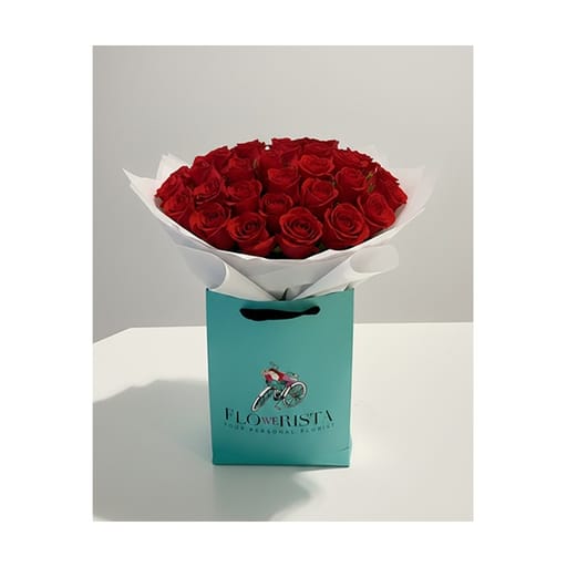 Flowerista Red Rose Boquet