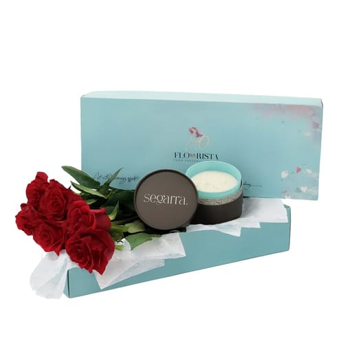 Scented Box Dozen-12 Red Rose