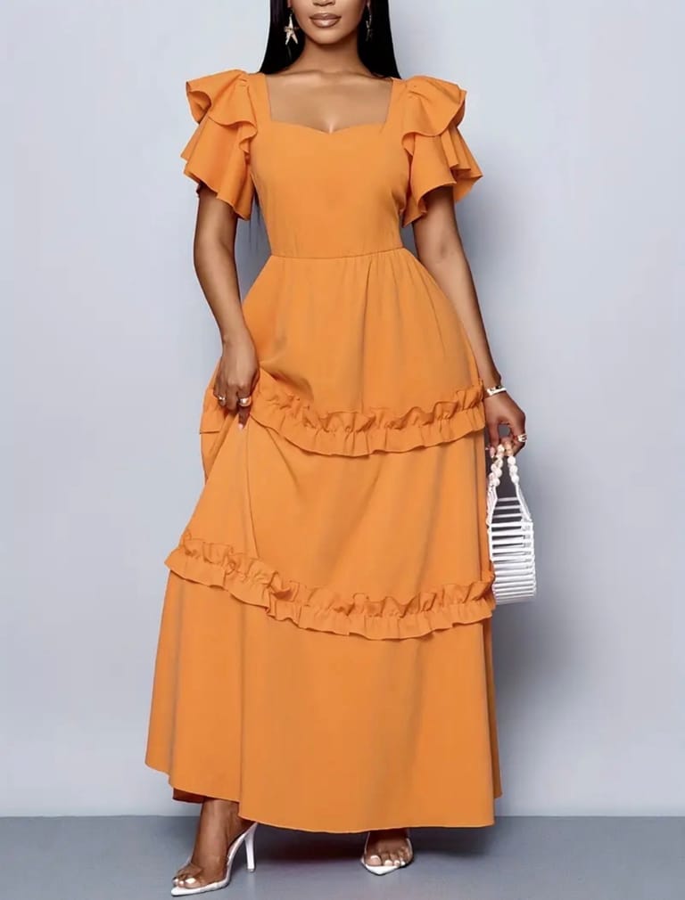 Honey Luxe Layered Maxi