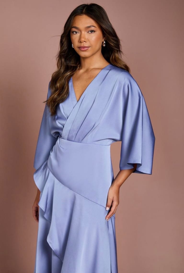 Multy Colour Layers Dress - Image 2