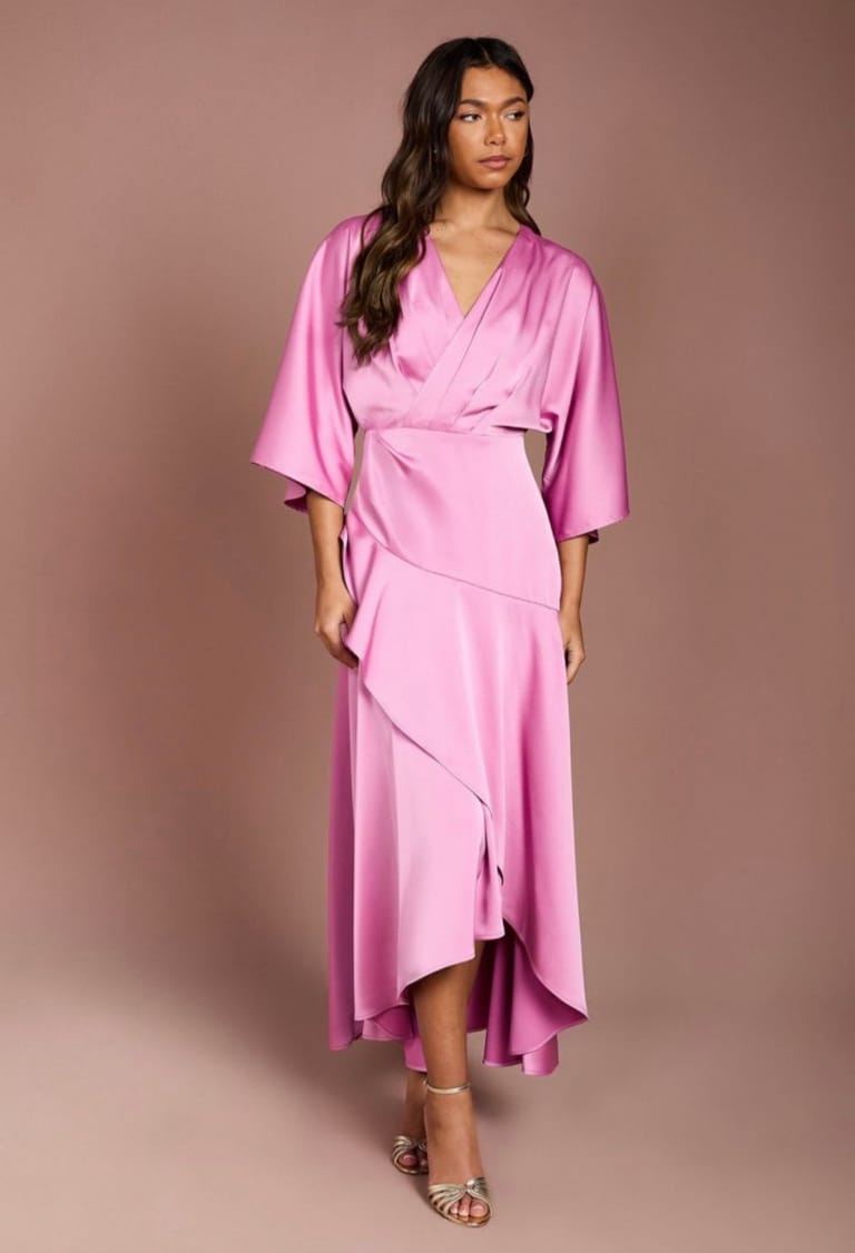 Multy Colour Layers Dress - Image 4