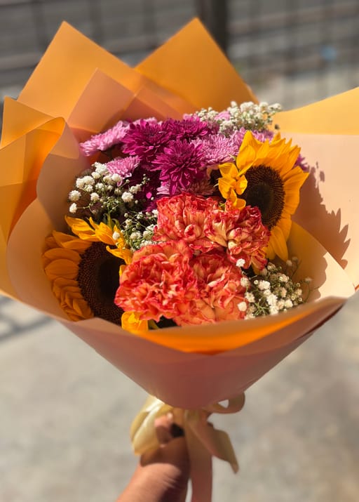 Sunflower & oranges