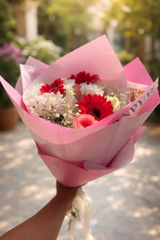 Gerbera Flower Bouquet 